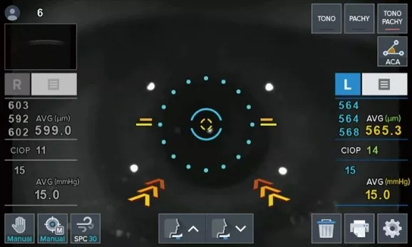 Бесконтактный тонометр HNT-1 Huvitz, Южная Корея 3